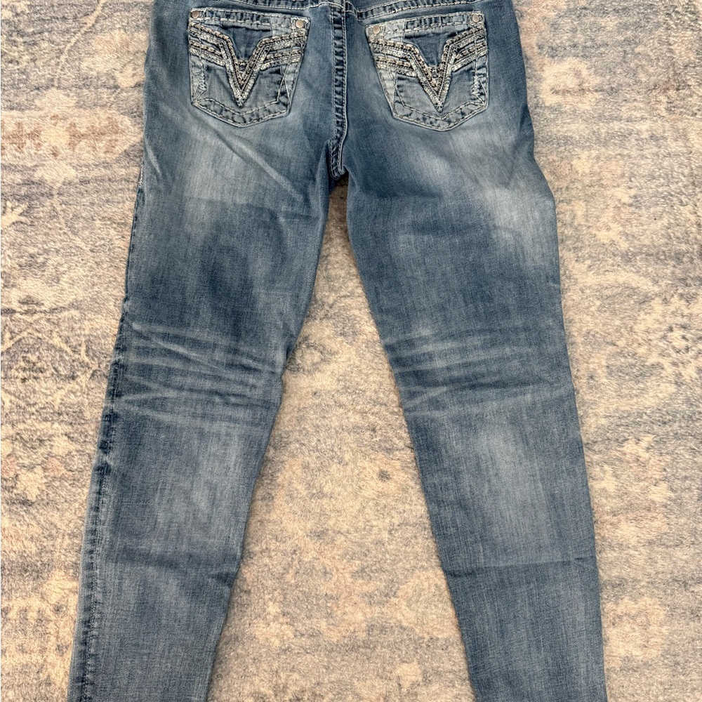 Vigoss Distressed Blue Skinny Jeans